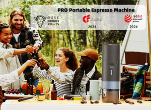Cafetera Portátil, Máquina de Espresso para Viajes, Campamento y Aire Libre, Pequeña, Eléctrica, Prensa Francesa, Compatible con Cápsulas <span class=keywords><strong>Nespresso</strong></span> - Product Image 5