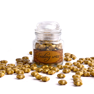 Perles <span class=keywords><strong>de</strong></span> <span class=keywords><strong>cire</strong></span> à cacheter, produit <span class=keywords><strong>de</strong></span> luxe, mini bouteille en verre, style cœur, 60 pièces, vente en gros - Product Image 3