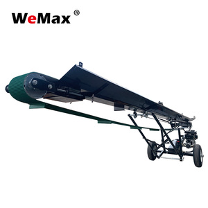 Yakacak odun konveyörleri için 6.5 hp benzinli Powered 150mm bant yükleme ve boşaltma için Log/ahşap - Product Image 4