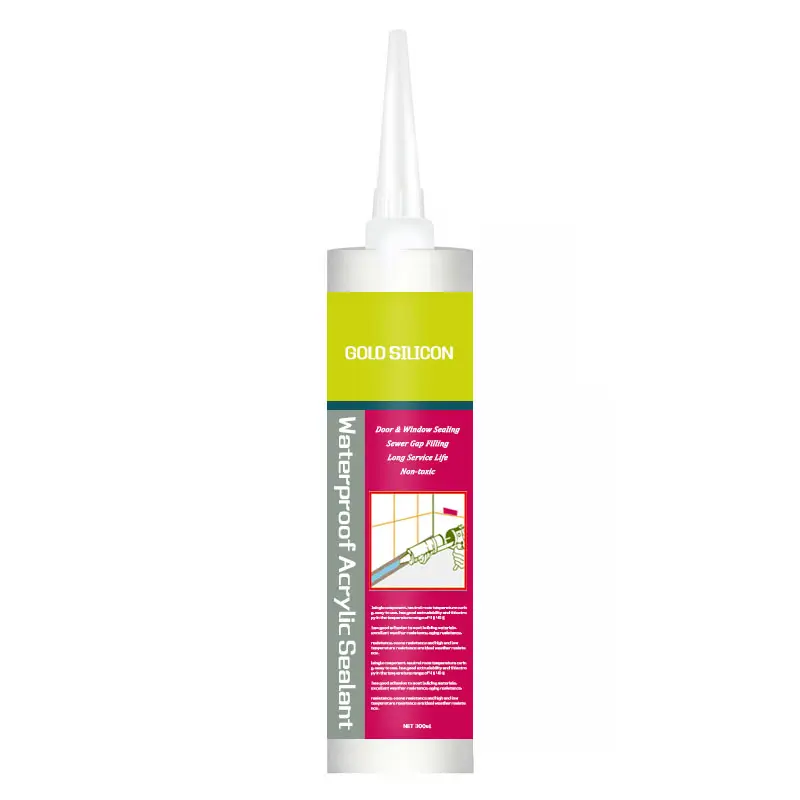 Jingui nhà máy tốt OEM nhiệt độ cao sức đề kháng rõ ràng chất lỏng Acrylic resin Sealant