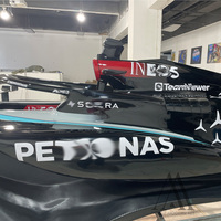 Modelo de Auto de Vidrio Aerodinámico de Alto Rendimiento, Personalizado y de Lujo, Escultura Artística Automotriz de Fórmula 1