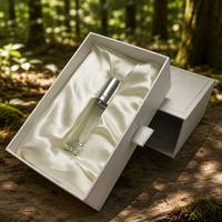 Caja de Embalaje de Maquillaje Biodegradable, Caja de Regalo de Perfume con Logotipo Personalizado, Caja de Papel Rígido de Lujo para Cosméticos con Asa