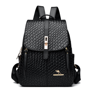 <span class=keywords><strong>Sac</strong></span> <span class=keywords><strong>à</strong></span> <span class=keywords><strong>dos</strong></span> de voyage décontracté pour <span class=keywords><strong>femme</strong></span>, style coréen, grande capacité, antivol, nouvelle mode rétro automne-hiver - Product Image 6