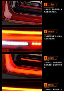 <span class=keywords><strong>Feux</strong></span> arrière améliorés pour BMW 7 G11 G12, <span class=keywords><strong>de</strong></span> l'ancien au nouveau modèle, <span class=keywords><strong>feux</strong></span> <span class=keywords><strong>de</strong></span> freinage modifiés, clignotants dynamiques, <span class=keywords><strong>feux</strong></span> arrière LED - Product Image 6