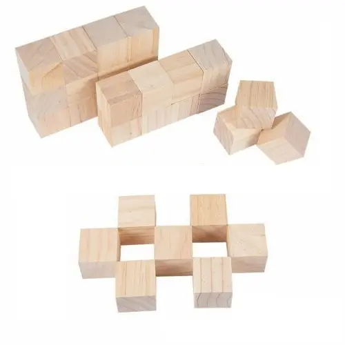 Produttore di legno di blocchi di legno di pino o faggio