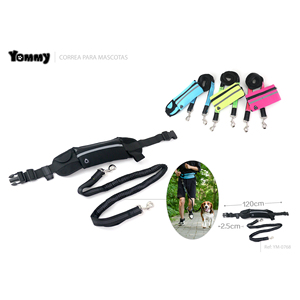 Guinzaglio Yommy per cani con custodia, 180 cm, riflettente, per passeggiate - Product Image 3