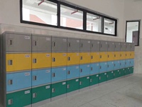 Armoire ABS multicouche pour casier d'étudiant sûr avec serrure à clé Design simple Stockage de chevet fabriqué par Corridor