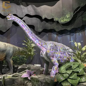 CCAD31 라이프 사이즈 롱 넥 3D 테마파크용 브라키오사우루스 애니매트로닉 공룡