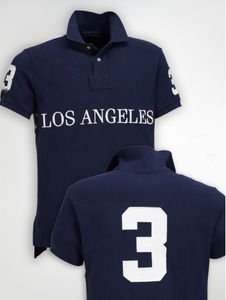 <span class=keywords><strong>Polo</strong></span> pour <span class=keywords><strong>homme</strong></span> <span class=keywords><strong>Lauren</strong></span>, marque urbaine décontractée, 100% Coton, brodé, motif uni, en tissu tricoté respirant, Chicago City <span class=keywords><strong>Polo</strong></span> - Product Image 2