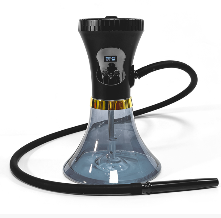 Black with gray glass