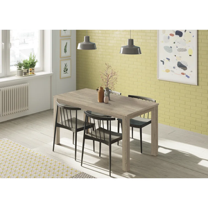 Modern Wood <strong>Extendable</strong> <strong>Dining</strong> <strong>Table</strong> Top Home Furniture Simple Design <strong>Set</strong> 4/6 Seater Chairs and <strong>Tables</strong> for <strong>Dining</strong> Room - Product Image 4