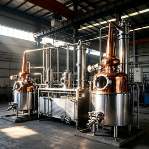 Equipo <span class=keywords><strong>de</strong></span> Destilación Comercial Multiusos para la Producción <span class=keywords><strong>de</strong></span> Bourbon, Scotch y <span class=keywords><strong>Whisky</strong></span> Single Malt, Destilación Múltiple - Product Image 1