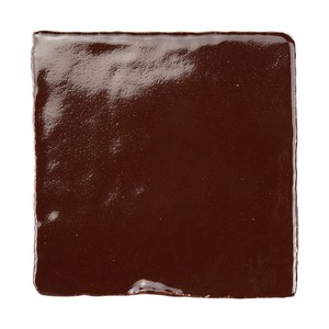 Mosaico de Azulejos Vitri Chocolate 10x10, Acabado Brillante Marrón Oscuro, Azulejo para Pared y Piso de Baño - Product Image 3