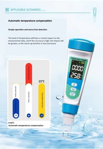 Testeur de <span class=keywords><strong>salinité</strong></span> de l'<span class=keywords><strong>eau</strong></span> multifonctionnel avec écran Big Data, mesureur TDS, <span class=keywords><strong>test</strong></span> de <span class=keywords><strong>salinité</strong></span> pour animaux aquatiques - Product Image 2