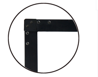 INGSCREEN Nouvelle Écran tactile infrarouge multipoint de haute qualité avec cadre de superposition, interface USB, en alliage d'aluminium, transparent, compatible multi-OS