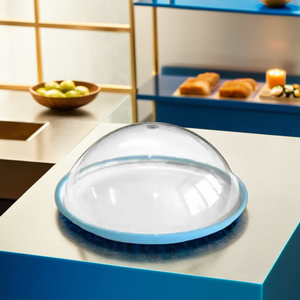 Couvercles à sushi en plastique de qualité alimentaire transparents de 5.5 \ "pour les restaurants, les cafés et l'industrie des boissons - Product Image 1