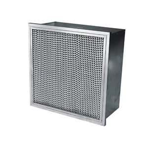 Meilleur prix <span class=keywords><strong>Filtre</strong></span> à air HEPA en fibre de verre pour salles blanches, ULPA H11 H12 H14 U15, à plis mini ou plissés profonds, pour la filtration des <span class=keywords><strong>particules</strong></span> de papier - Product Image 3