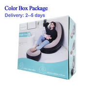 Canapé sectionnel écologique moderne personnalisé en usine Chaises pour adultes Chaises longues de camp Chaise Pouf gonflable paresseux Canapé-lit simple