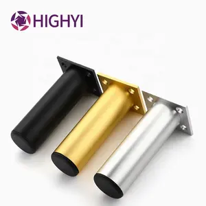 HIGHYI low kitchen cabinet with adjustable legs thickened aluminum alloy cabinet legs sofa coffee table legs
