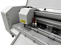 Cortadora y Hendidora de Doble Cabezal con Motor Paso a Paso de Alimentación Automática para la Fabricación de Pegatinas/Etiquetas/Cajas - Precio de Fábrica