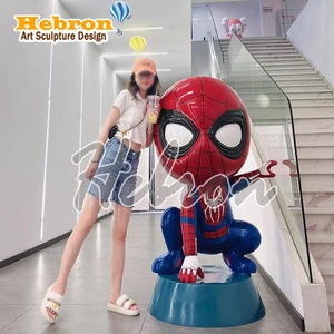Figurines d'action Spiderman personnalisées, série de héros de film, figurines <span class=keywords><strong>Spider</strong></span>-<span class=keywords><strong>Man</strong></span>, décoration artistique, sculpture en résine pour décoration de cinéma - Product Image 2
