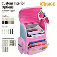 Mochila Escolar Impermeable para Niños, Ligera, con Correa de Pecho, Gran Capacidad, para Primaria