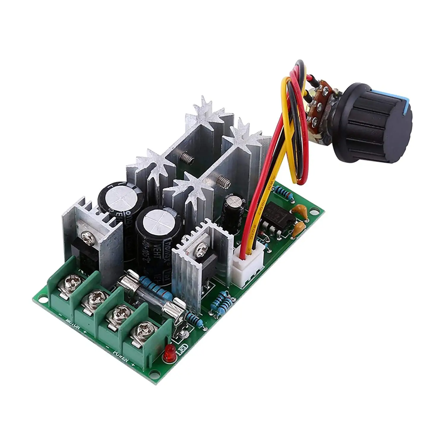 20A 10-60V DC Motor drehzahl regler PWM Motor drehzahl regler Steuersc halter Hoch leistungs treiber modul