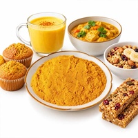 Poudre de curcuma Crownsea, poudre d'épice végétale, poudre de curcuma en marque privée pour les usines de fabrication de produits nutritionnels et de santé