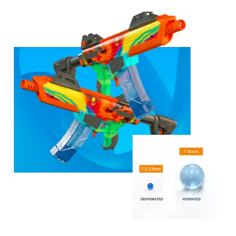 10k 7-8mm gel ammo gel ball blaster gun for pulsar pro gel blaster