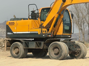 Excavadora usada en buen estado HYUNDAI 150W-9 en venta Excavadora de ruedas de segunda mano HYUNDAI 150W-7 150W-9 210W-7 210W-9 - Product Image 3
