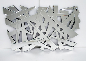 <span class=keywords><strong>Specchio</strong></span> da <span class=keywords><strong>Parete</strong></span> in Vetro <span class=keywords><strong>con</strong></span> Bordi Smussati <span class=keywords><strong>e</strong></span> Stile Spezzato per Decorazione Casa o Arte Murale per Hotel <span class=keywords><strong>e</strong></span> Negozi - Product Image 3