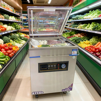 Scelleuse sous vide électrique semi-automatique à chambre unique 450TD pour viande (facile à utiliser, emballage en caisse en bois)