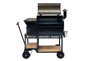 Barbecues à granulés modernes et amovibles avec contrôleurs numériques WIFI ou PID, avec roues - Product Image 3