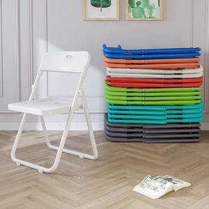 Silla Plegable de Plástico para Conferencias, Hogar, Oficina y Estudio - Product Image 4