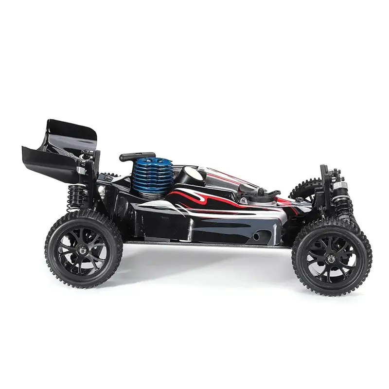 Nitro Racing RC Car 1/10 2.4G Funks teuerung Buggy 75 km/h Hochgeschwindigkeitsfahrt.18 Gasmotor RTR Truck VRX RH1006