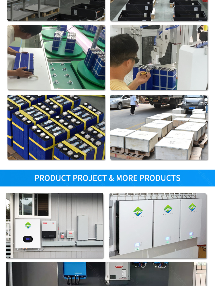 SIPANI 15 kW Lithiumbatterie 48 V 300 Ah 6000 Zyklen Power Wandbatterie Home Solarbatterie