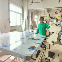 Machine facile de fermeture de bord de bande de tête de couture du chanteur 300u de matelas d'opération pour le matelas