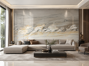 Dalles de quartzite de qualité supérieure, panneaux muraux en pierre de luxe, surface en pierre haut de gamme pour salle de bain, design moderne - Product Image 5