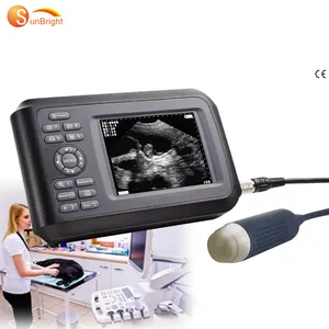 Nuovo arrivo CE approva il dispositivo ad ultrasuoni veterinario scanner ad ultrasuoni portatile in bianco e nero