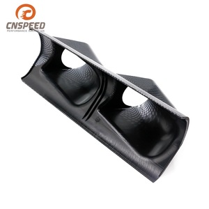 Cubierta de Tablero de Fibra de Carbono CNSPEED, Soporte para Instrumentos de 52 mm, Panel de Medidores Universal para Automóvil - Product Image 1