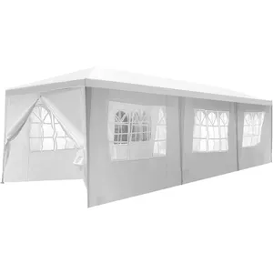 20 X 20 Tent 10x30FT 3x9M Outdoor Party Tent For Wedding Event Canopy Marquee Tent With Removable Sidewalls