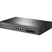 Switch PoE de 10 Gigabits con Gestión en la Nube TP-LINK Pulian TL-SL1218MP, China