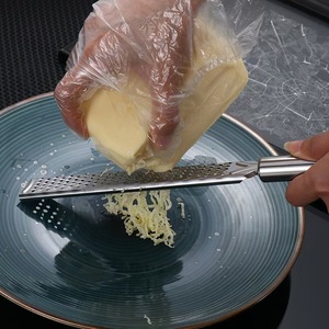 Daily Use Stainless Steel Lemon Peel Grater Manual Kitchen Tool for Cheese Chocolate <b>Vegetable</b> Scraping Baking Easy Metal - Product Image 3