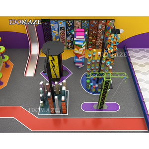 Parc de trampoline intérieur pour adolescent Tobogan Bunjee Parc de trampoline avec Dodge Ball Parc d'aventure intérieur - Product Image 3