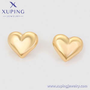 X000771187 XUPING joyería nueva personalidad moda amor corazón Stud pendientes elegante lujo delicado señoras pendientes - Product Image 3