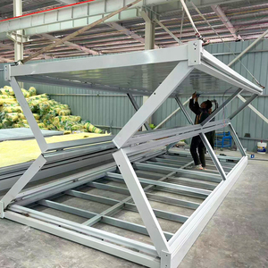 Low Cost 20ft Folding Cabin Tiny <b>House</b> Low Price Foldable Container Home Office Modular Home Prefab Villa <b>House</b> - Product Image 2