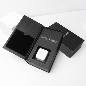Wholesale Customized <b>Box</b>-in-<b>box</b> <b>Book</b>-Shape Jewelry <b>Box</b> Rings Earrings Pendants <b>Box</b> Built-in Jewelry <b>Box</b> for Wedding Engagements - Product Image 4