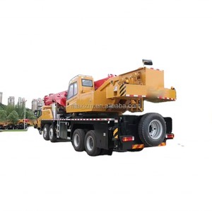 Grúa de Camión Nueva de Alta Calidad en Oferta, Modelo STC550C5-8, 55 Toneladas, Equipo de Elevación de Pesas, Certificación CE, en Shanghái - Product Image 2