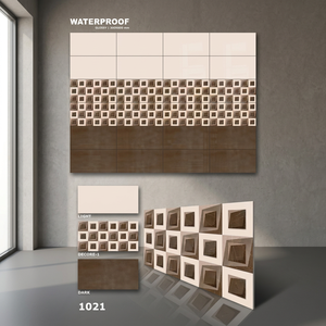 Carreaux muraux en céramique imprimés jaunes brillants 300x600mm, 12x24, décoratifs, en porcelaine émaillée, antidérapants, pour salle de bain, couloir, intérieur - Product Image 6