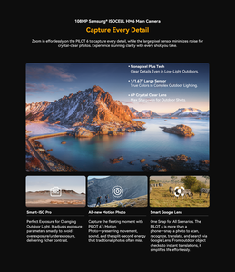 Teléfono Inteligente Resistente Oscal con Cámara Térmica, Pantalla de 6.78 Pulgadas, 120Hz, 12+256GB, Cámara Principal de 108MP, G100, 10000mAh, Android 16, Oscal Pilot 6 - Product Image 6